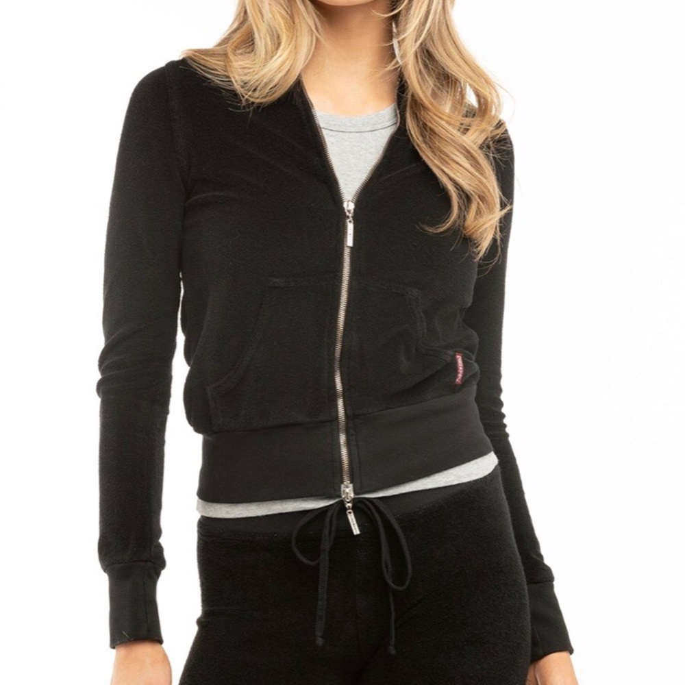 Hard Tail Bamboo Terry Long Sleeve Zip Hoodie